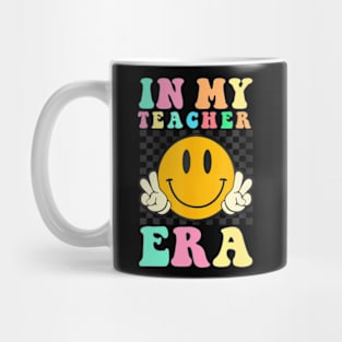 In My Teacher Era Retro Back To School Teacher Student Mug